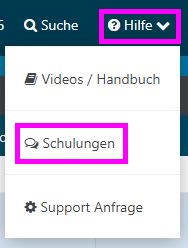 Hilfe-Schulungen